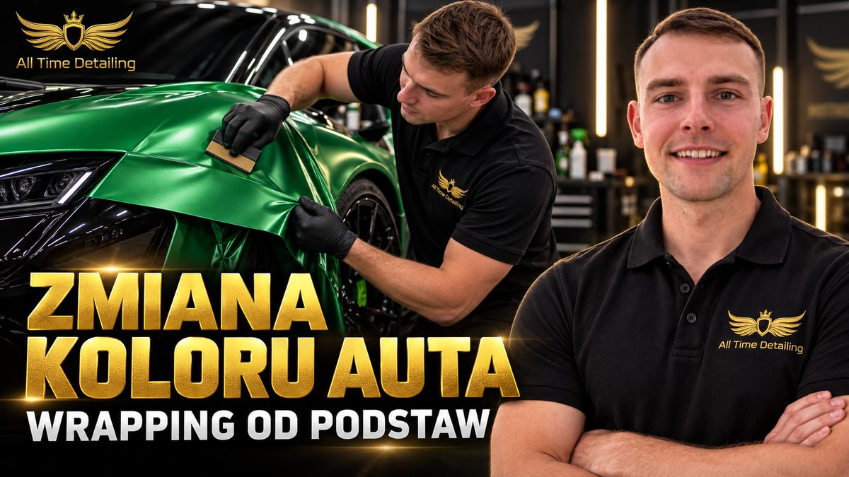 Zmiana koloru auta — wrapping od podstaw