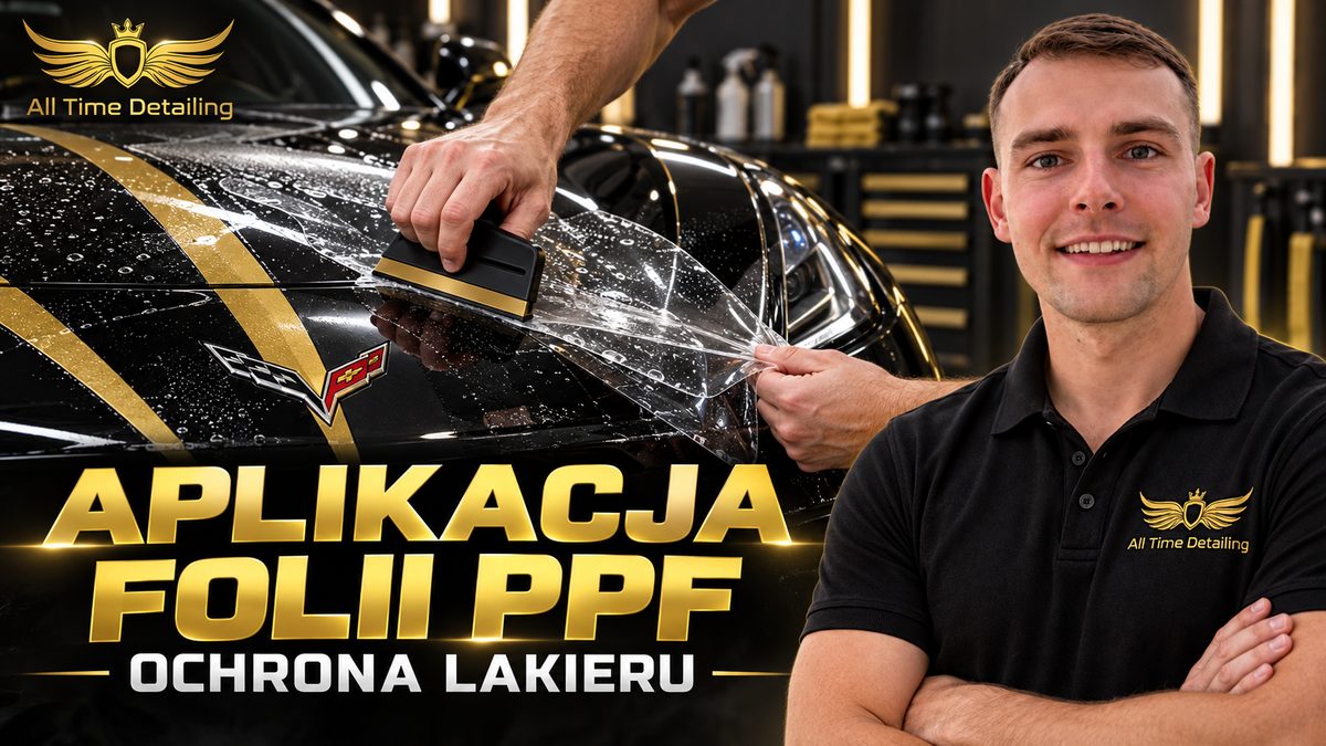 Aplikacja folii PPF — ochrona lakieru
