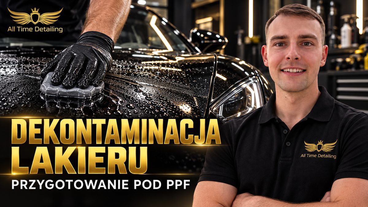 Dekontaminacja lakieru — przygotowanie pod PPF